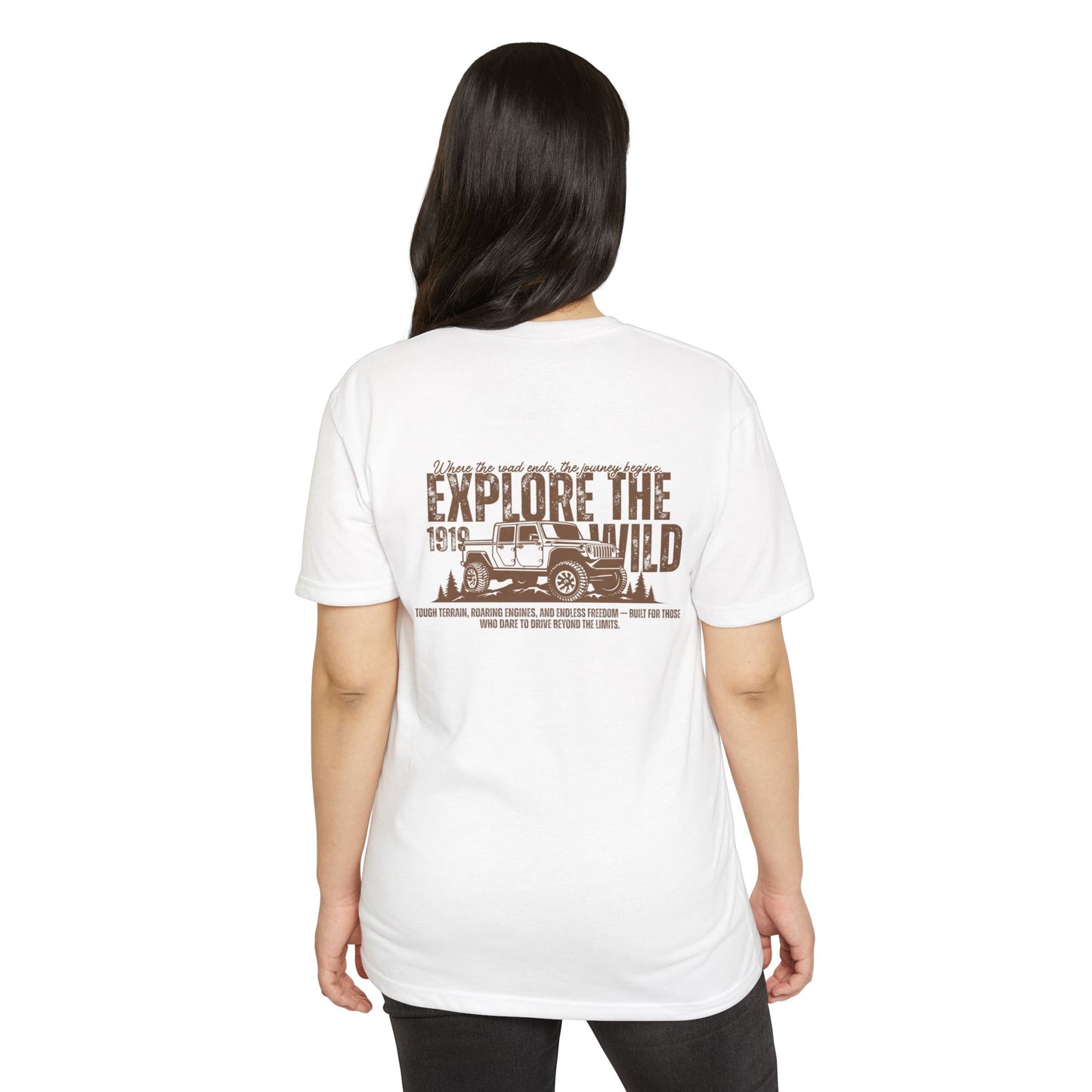 Explore The Wild Jeep T-Shirt — Adventure Off-Road Graphic Tee