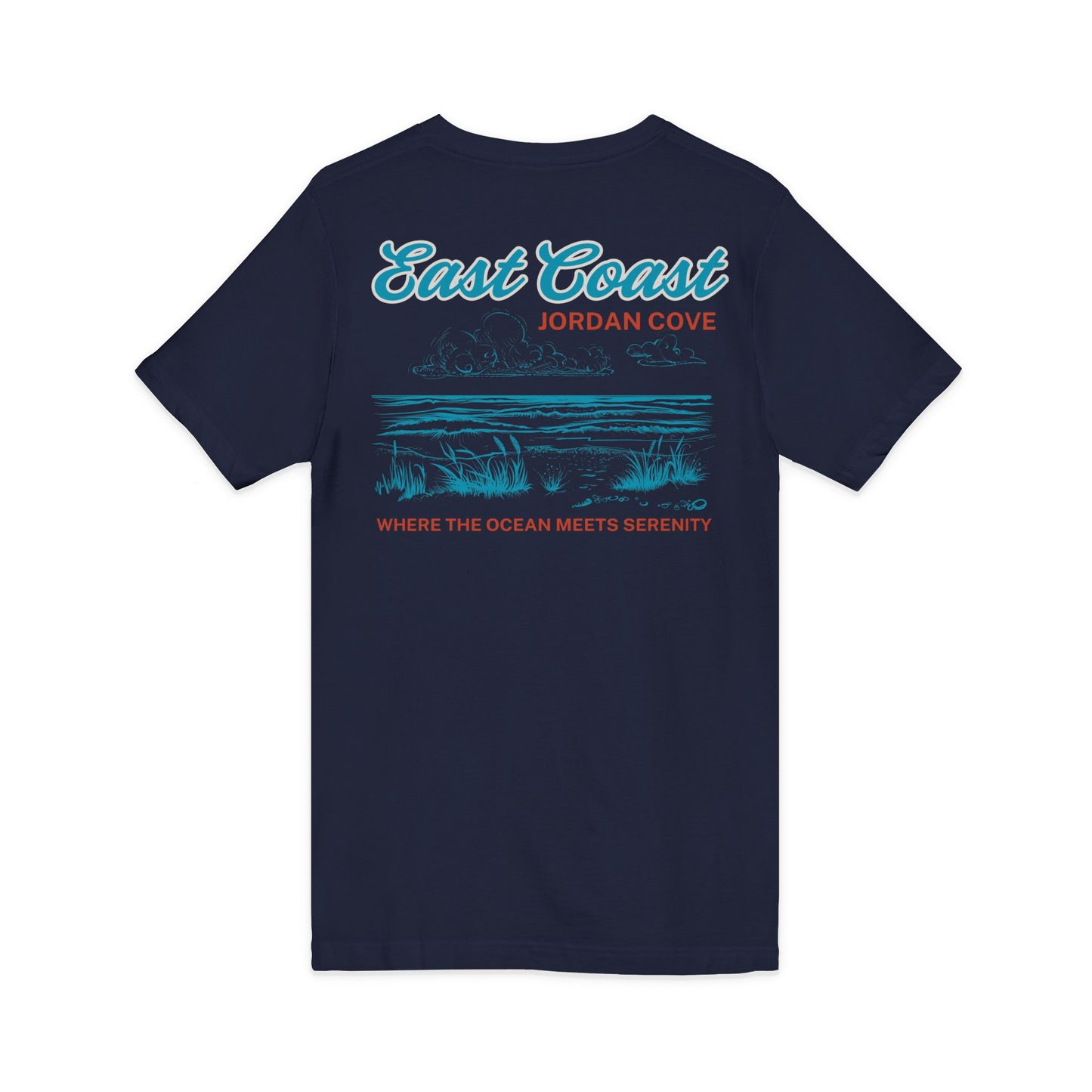 East Coast Jordan Cove V‑Neck Tee