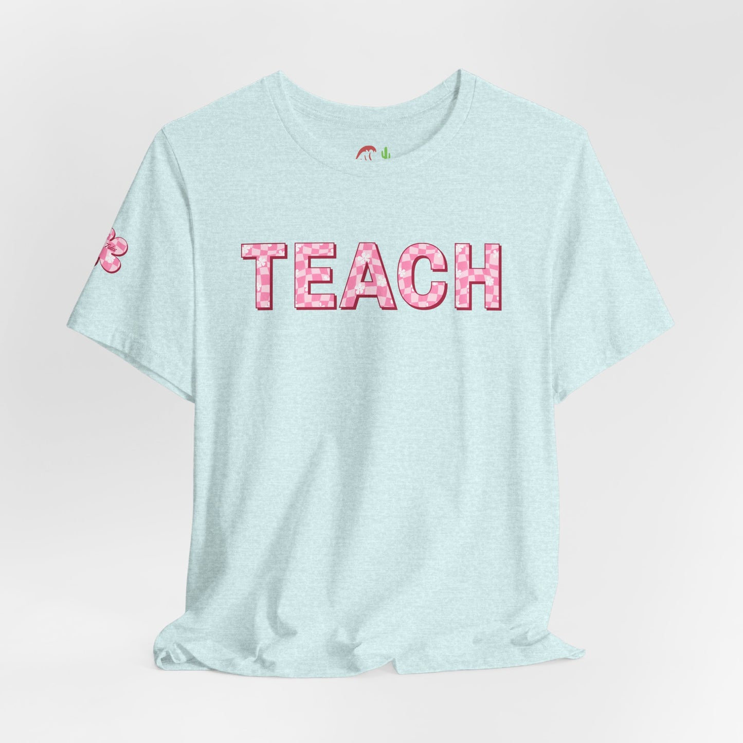Teach Floral Tee