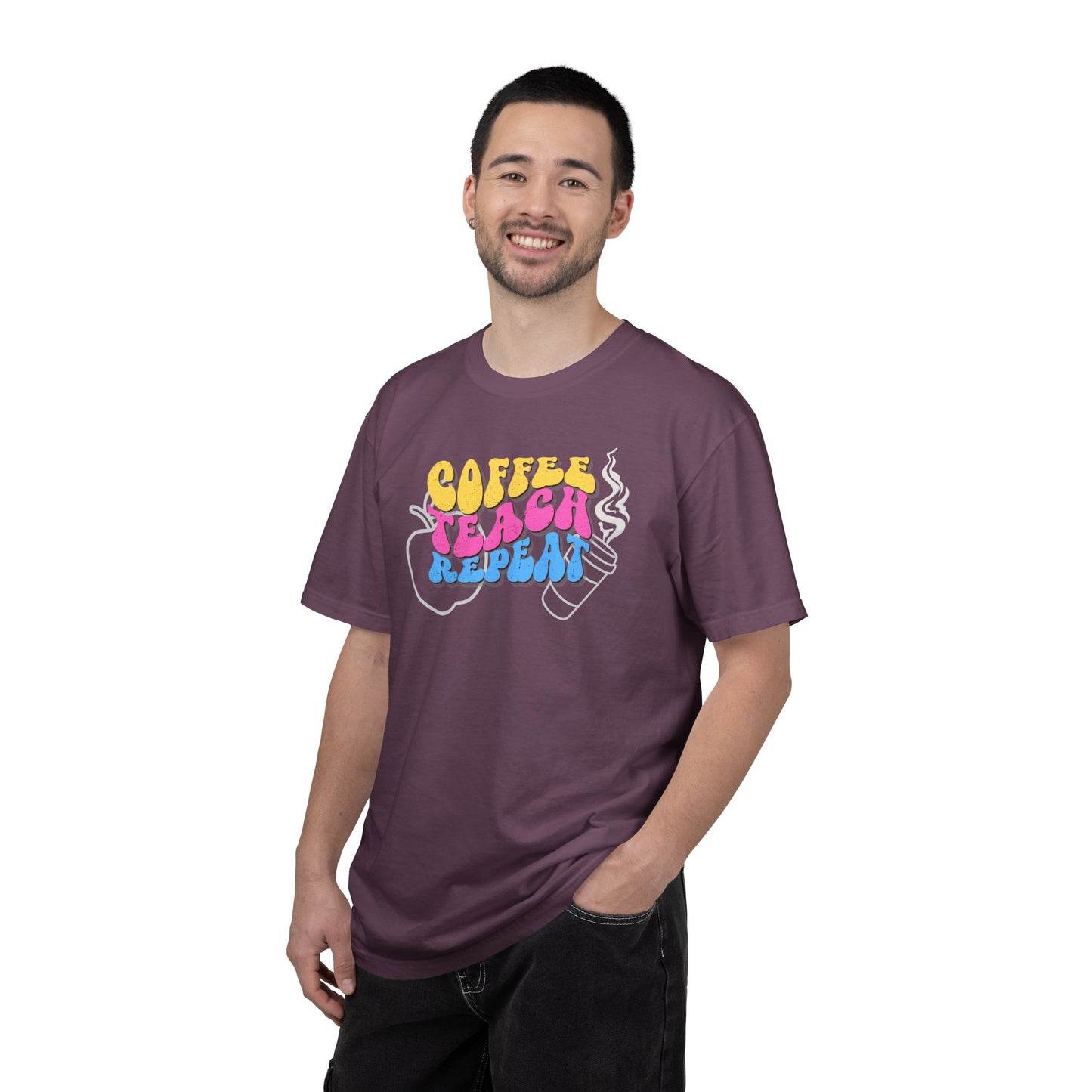 Coffee Teach Repeat T-Shirt
