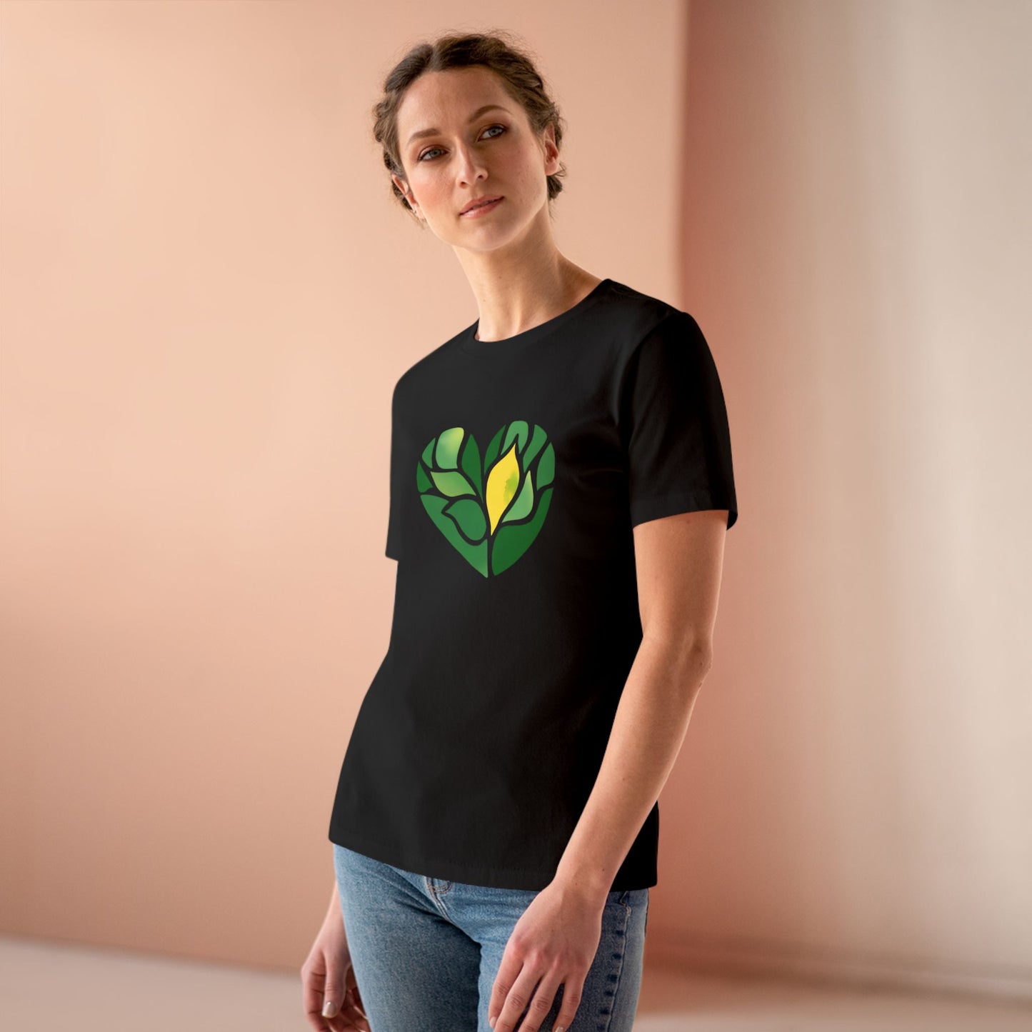 Watercolor Succulent Love Women's Tee