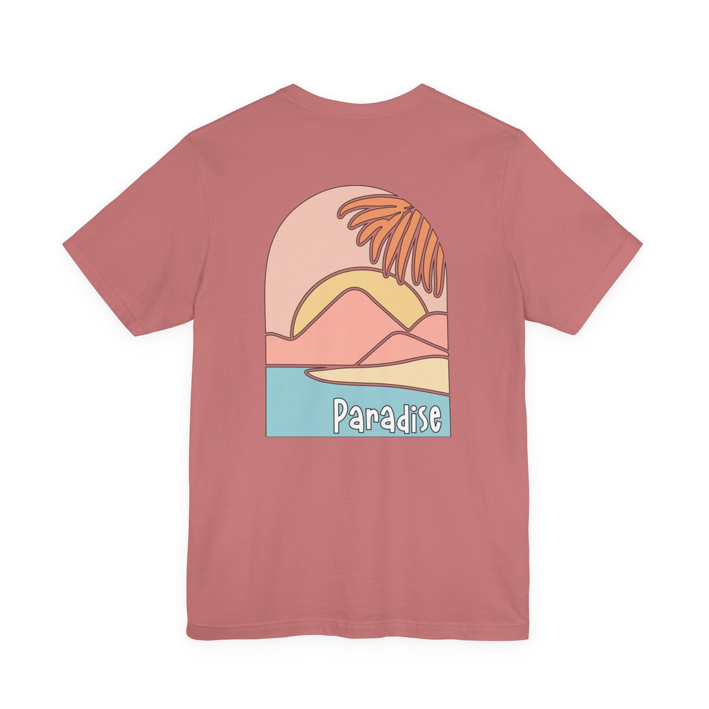 Paradise Palm Sunset T‑Shirt