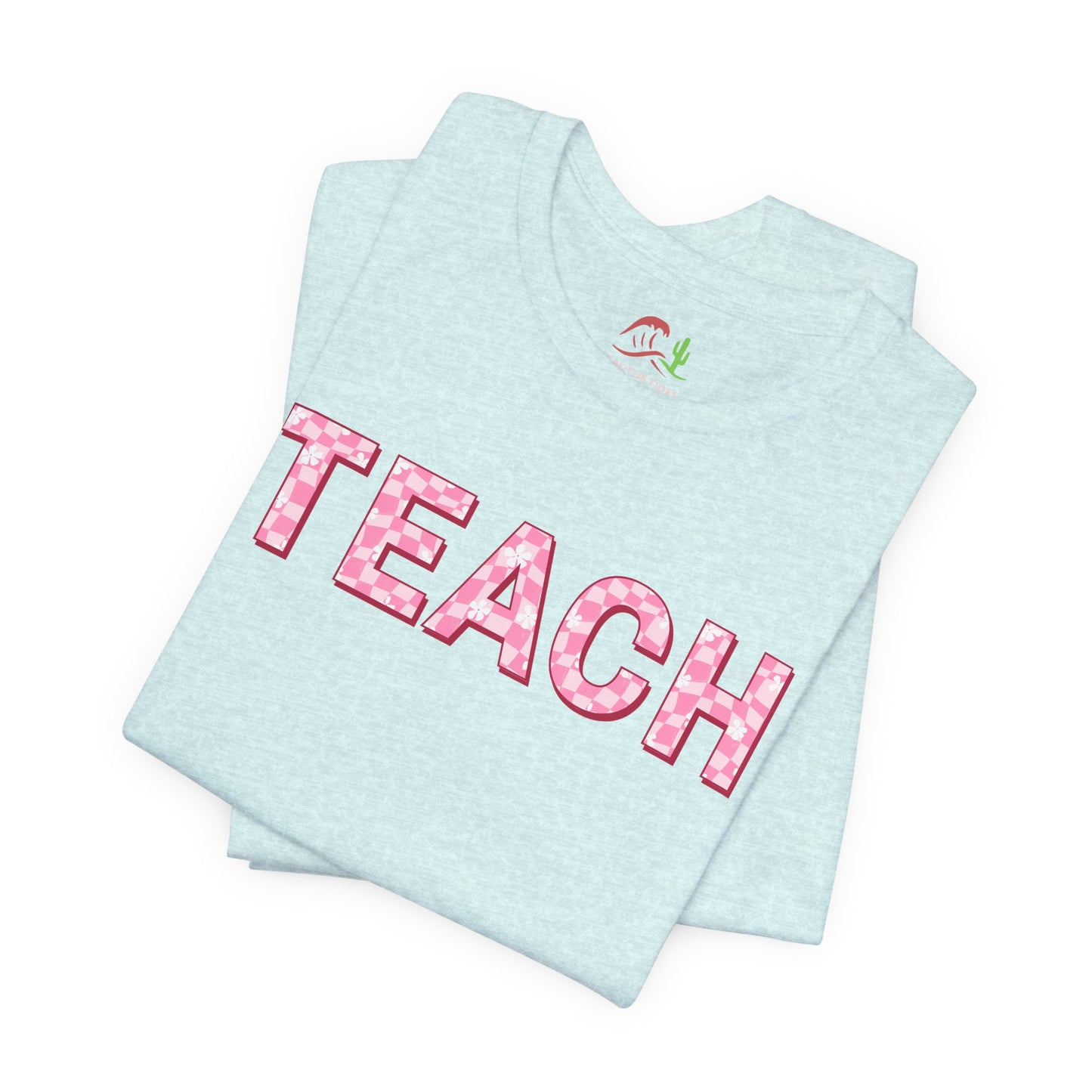 Teach Floral Tee