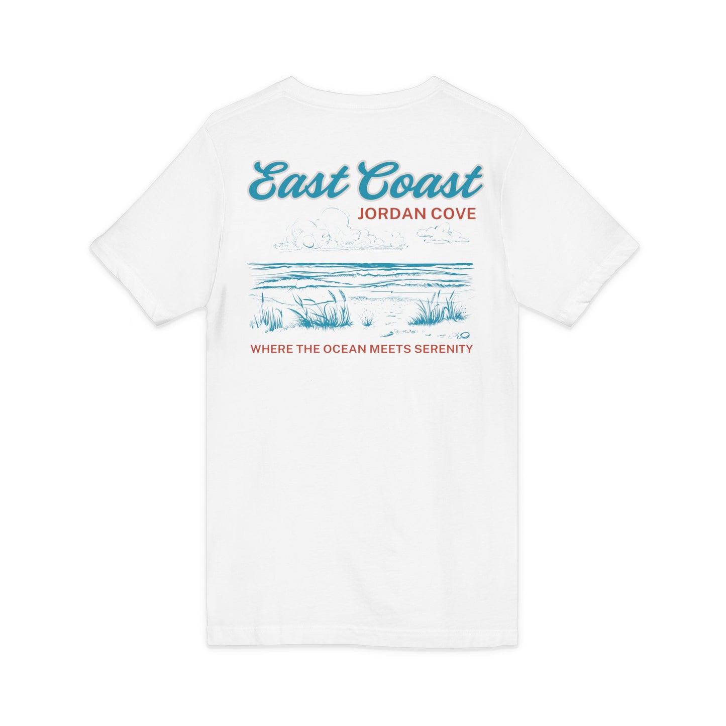 East Coast Jordan Cove V‑Neck Tee