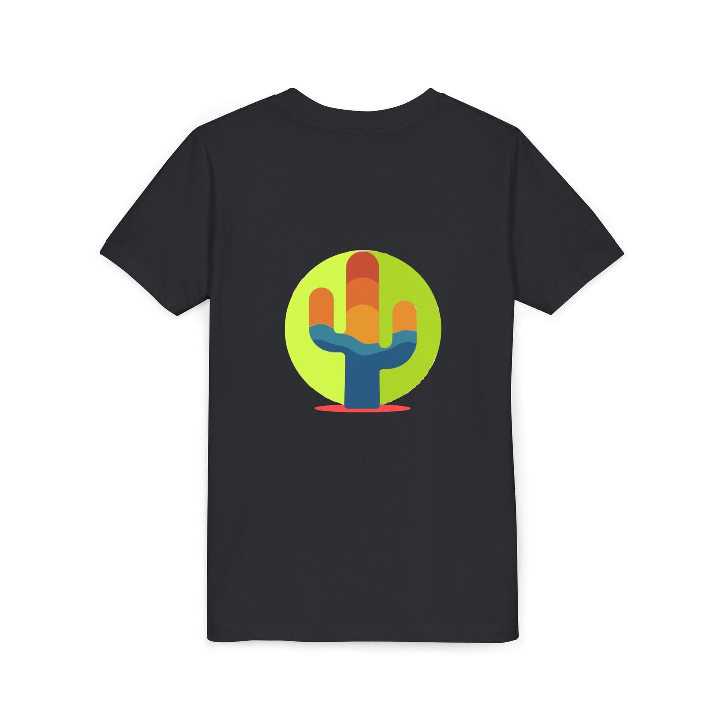 Colorful Cactus Tides Mash Up Dreamy Youth Tee