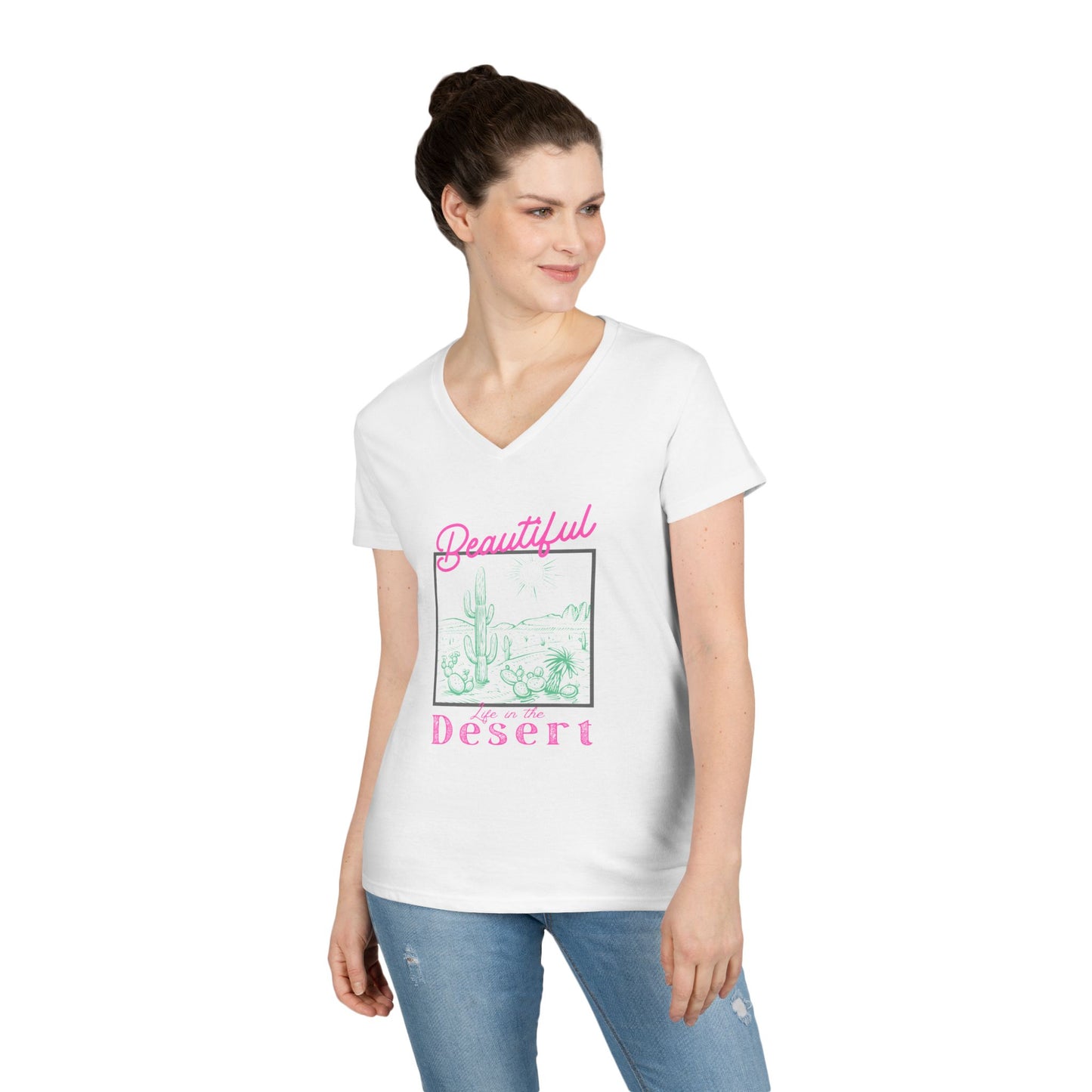 Beautiful Desert V-Neck Tee