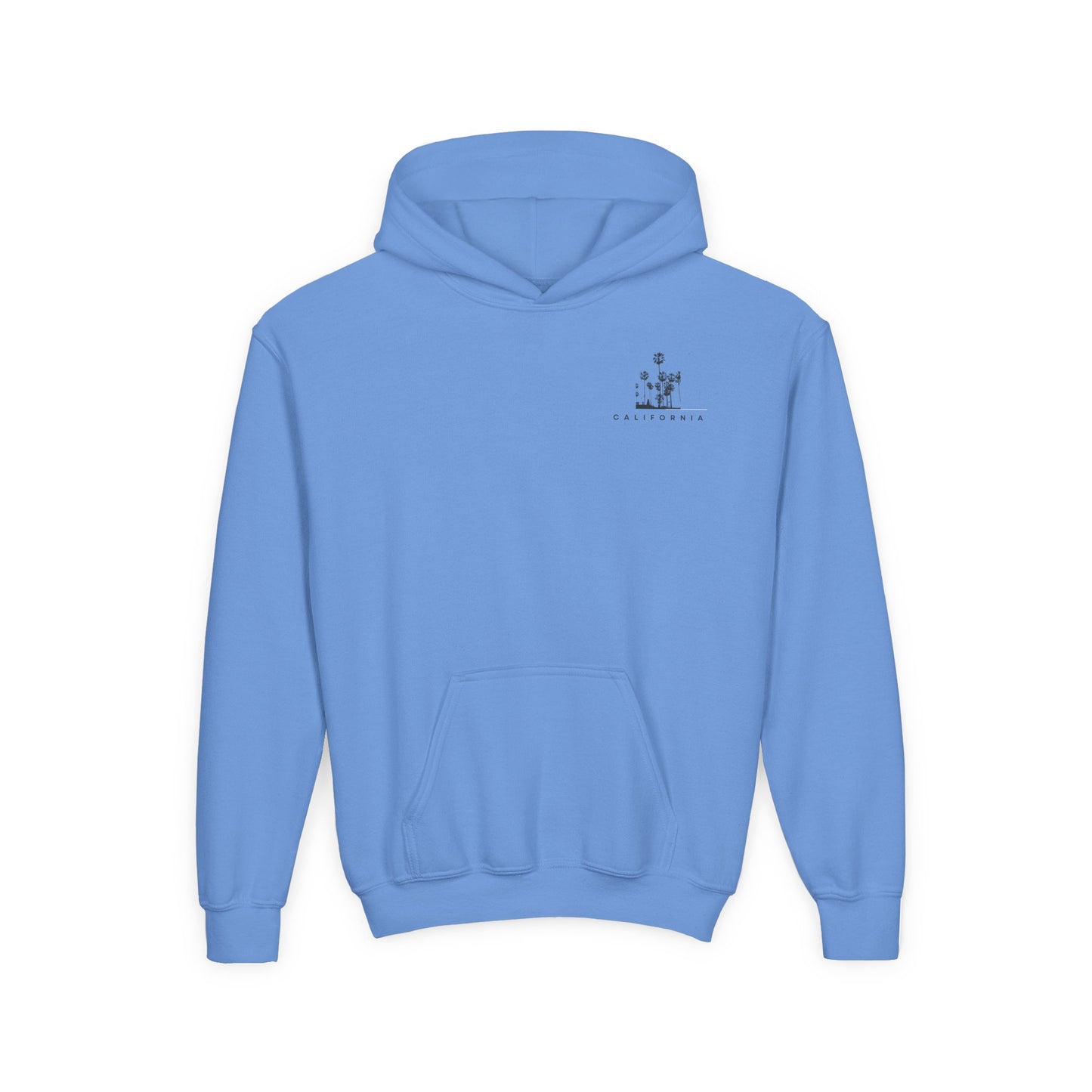 California Palm Graphic Hoodie — Youth Hooded Sweatshirt