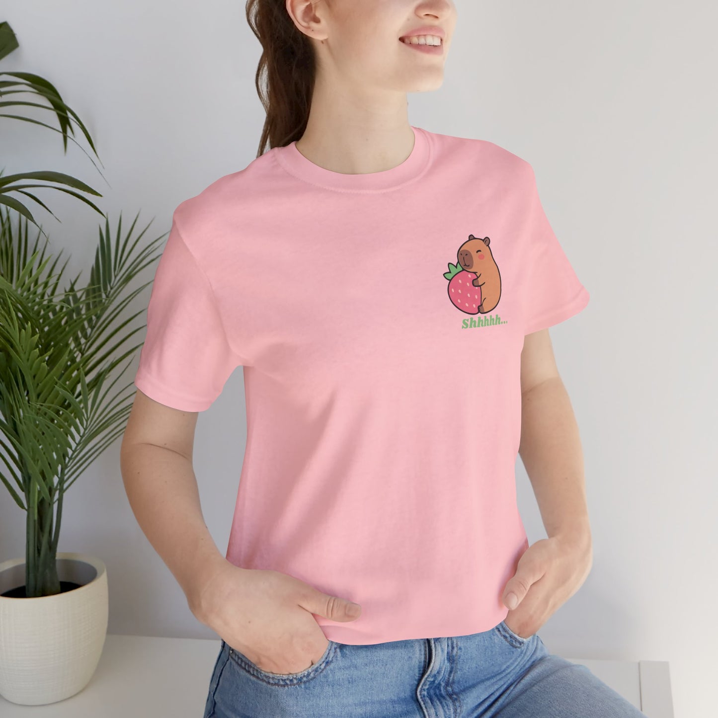Strawberry Capybara Tee