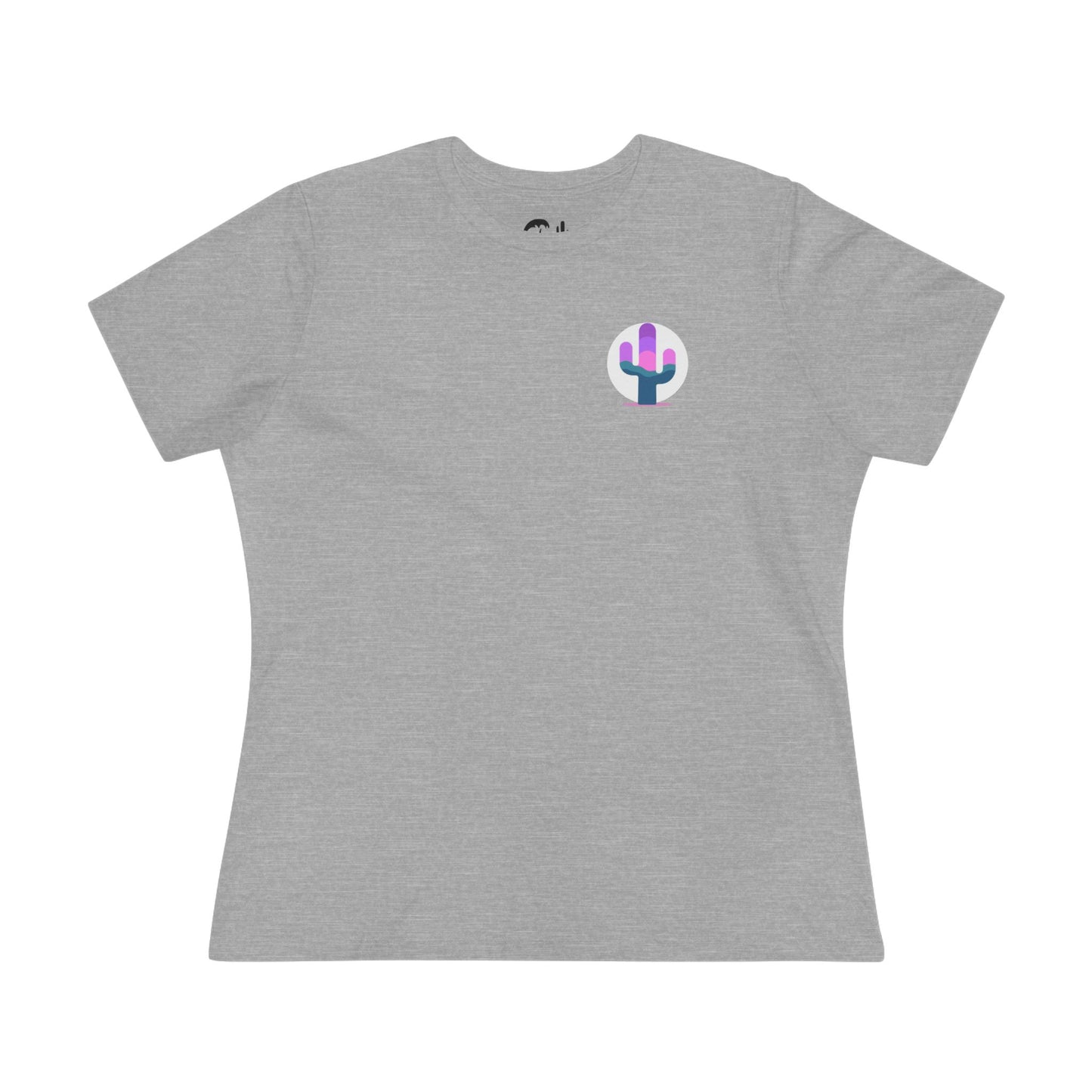 Sunset Cactus Logo- Women's Tee