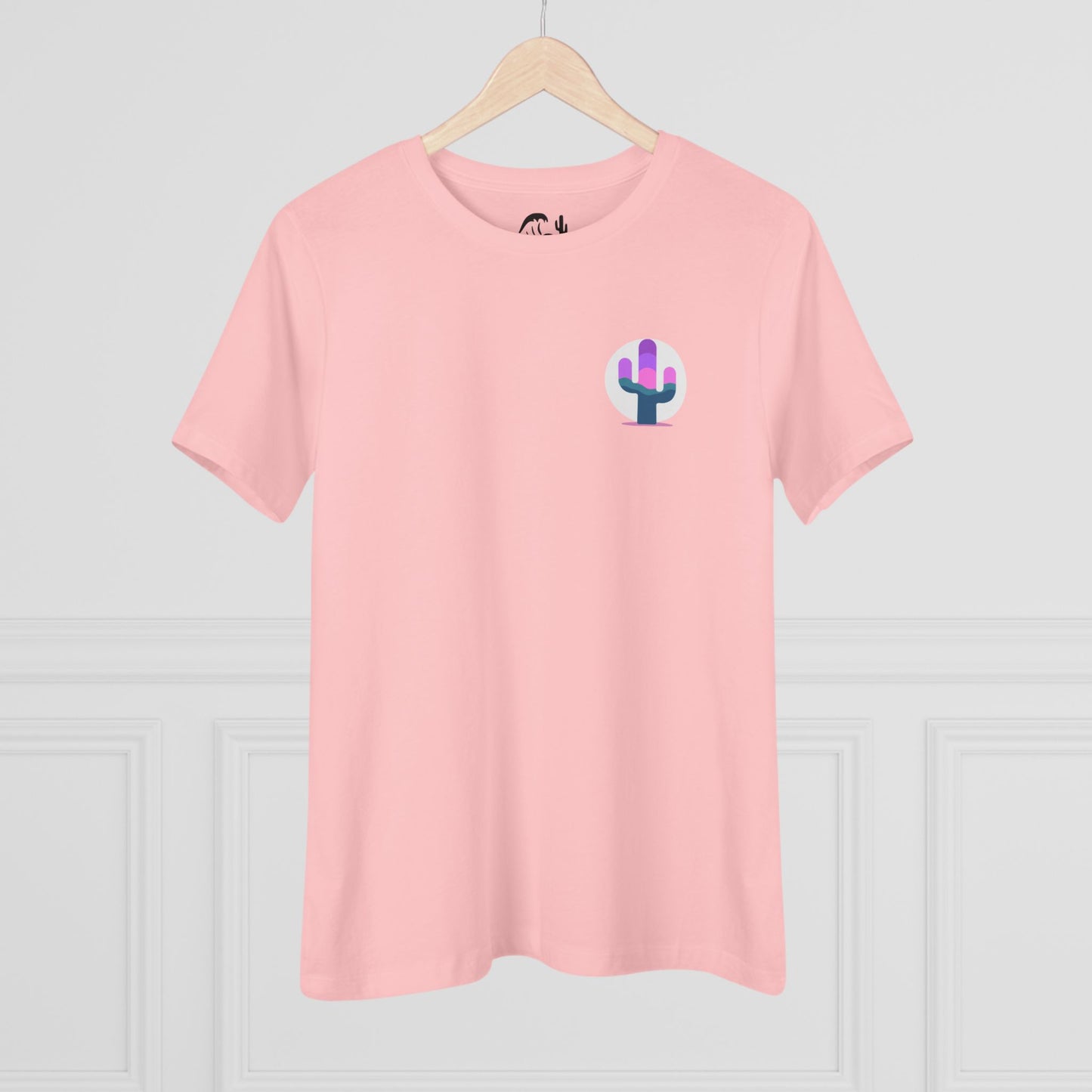 Sunset Cactus Logo- Women's Tee