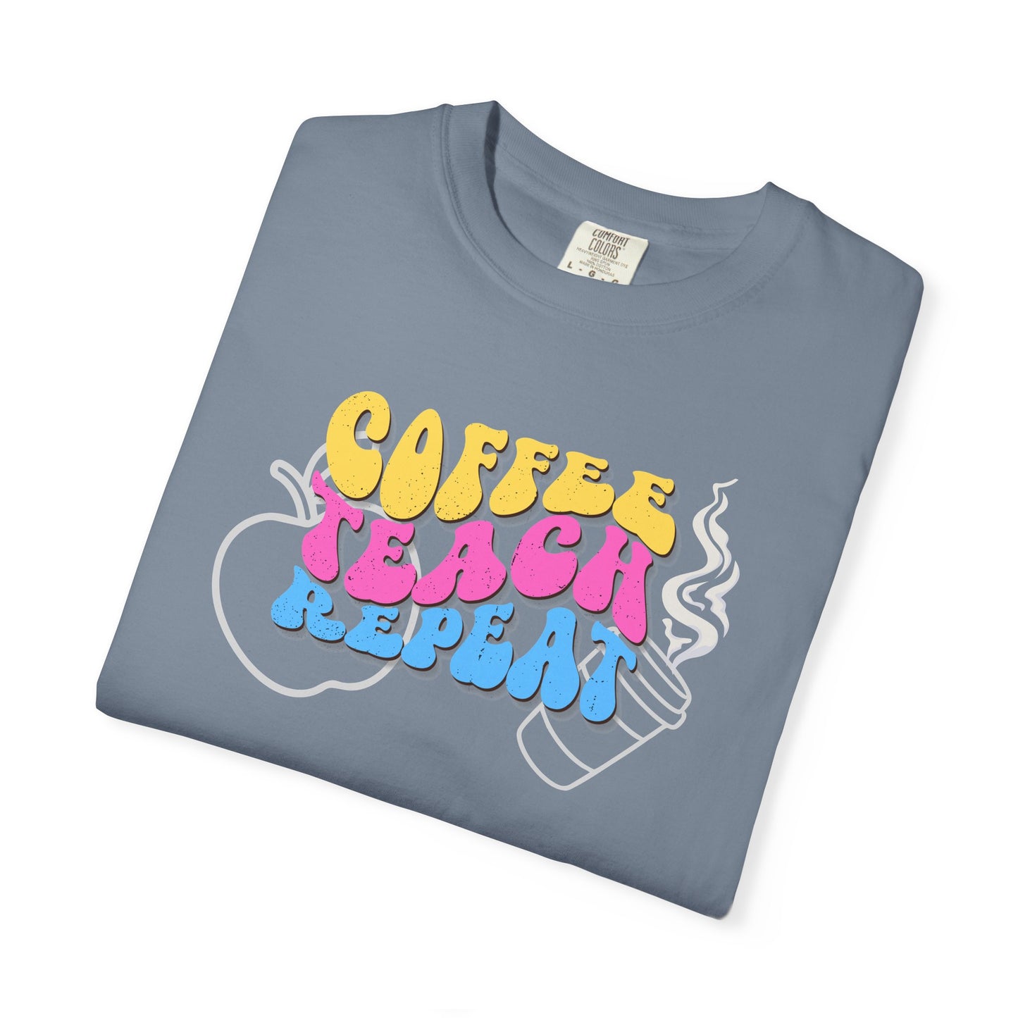 Coffee Teach Repeat T-Shirt