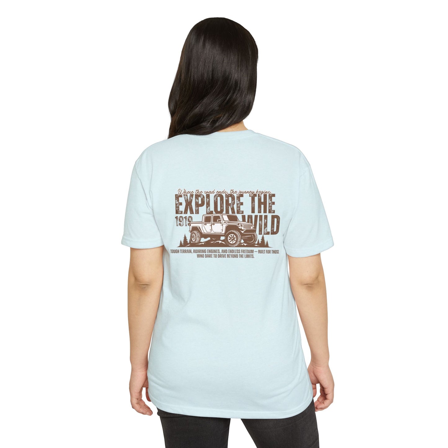 Explore The Wild Jeep T-Shirt — Adventure Off-Road Graphic Tee