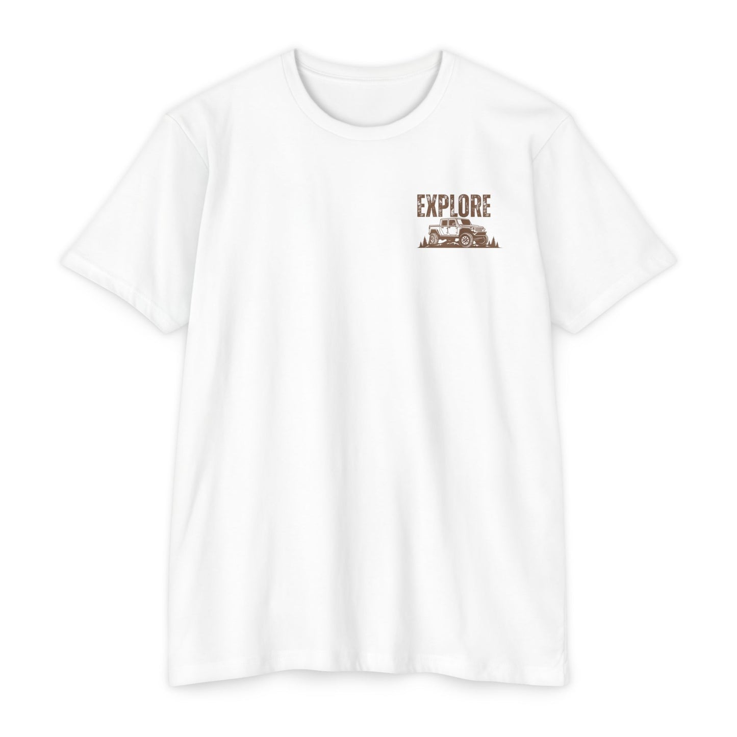 Explore The Wild Jeep T-Shirt — Adventure Off-Road Graphic Tee