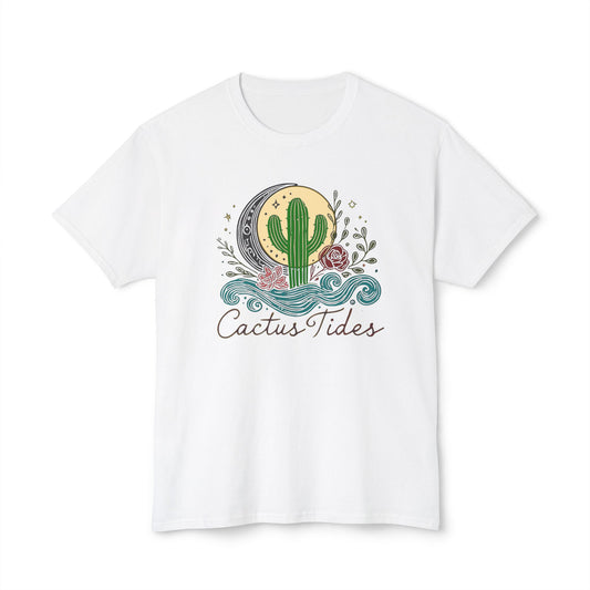 Cactus Tides T-Shirt — Coastal Desert Graphic Tee