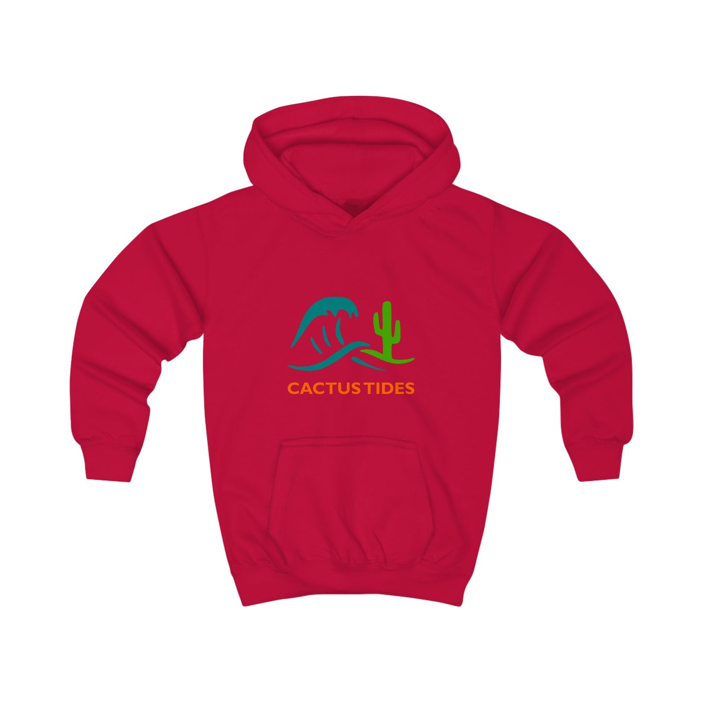 Cute Cactus Tides Kids Hoodie