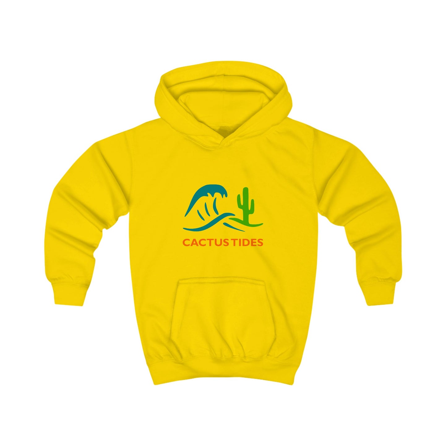 Cute Cactus Tides Kids Hoodie