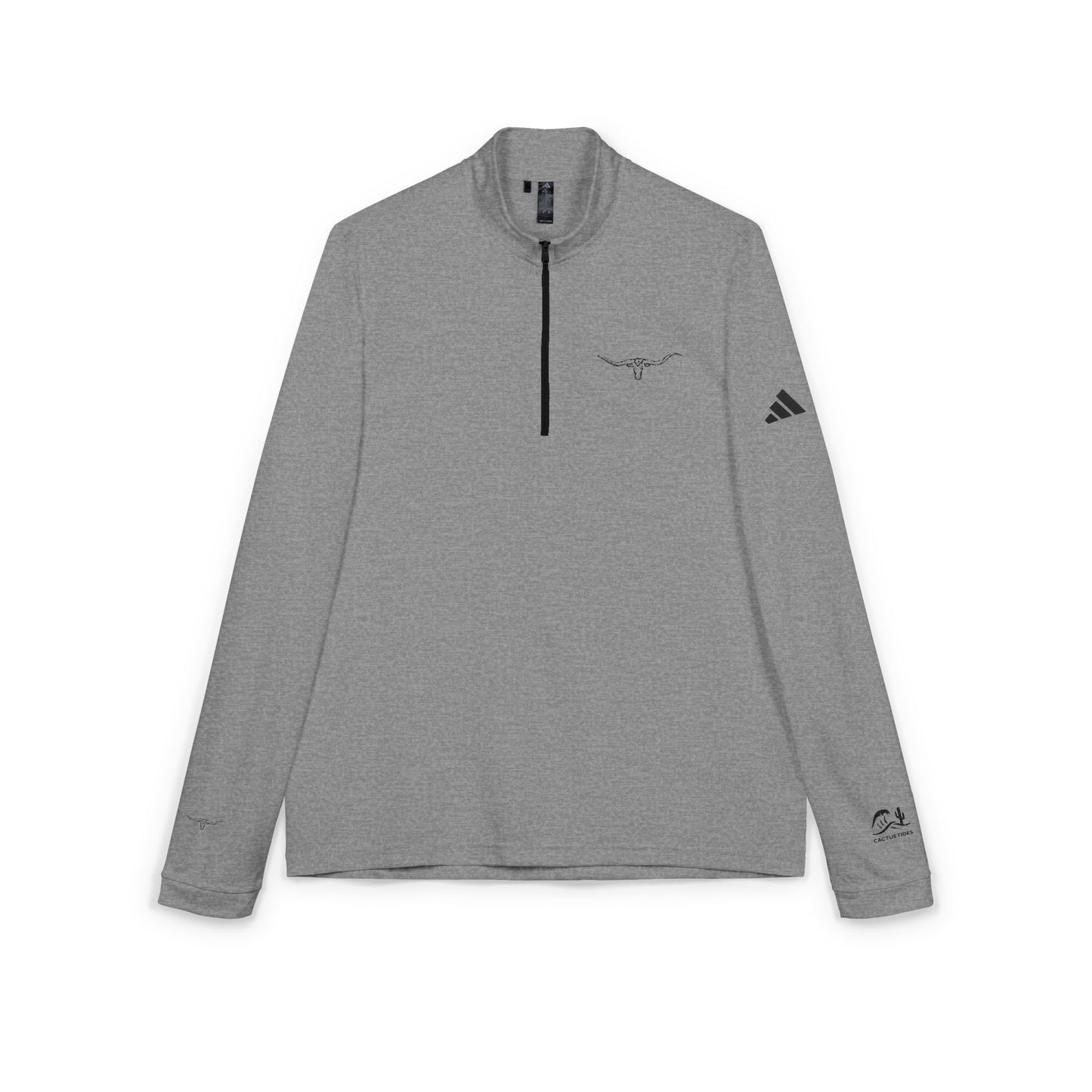 Texas Longhorn adidas® Quarter-Zip Pullover - Stylish Performance Layer