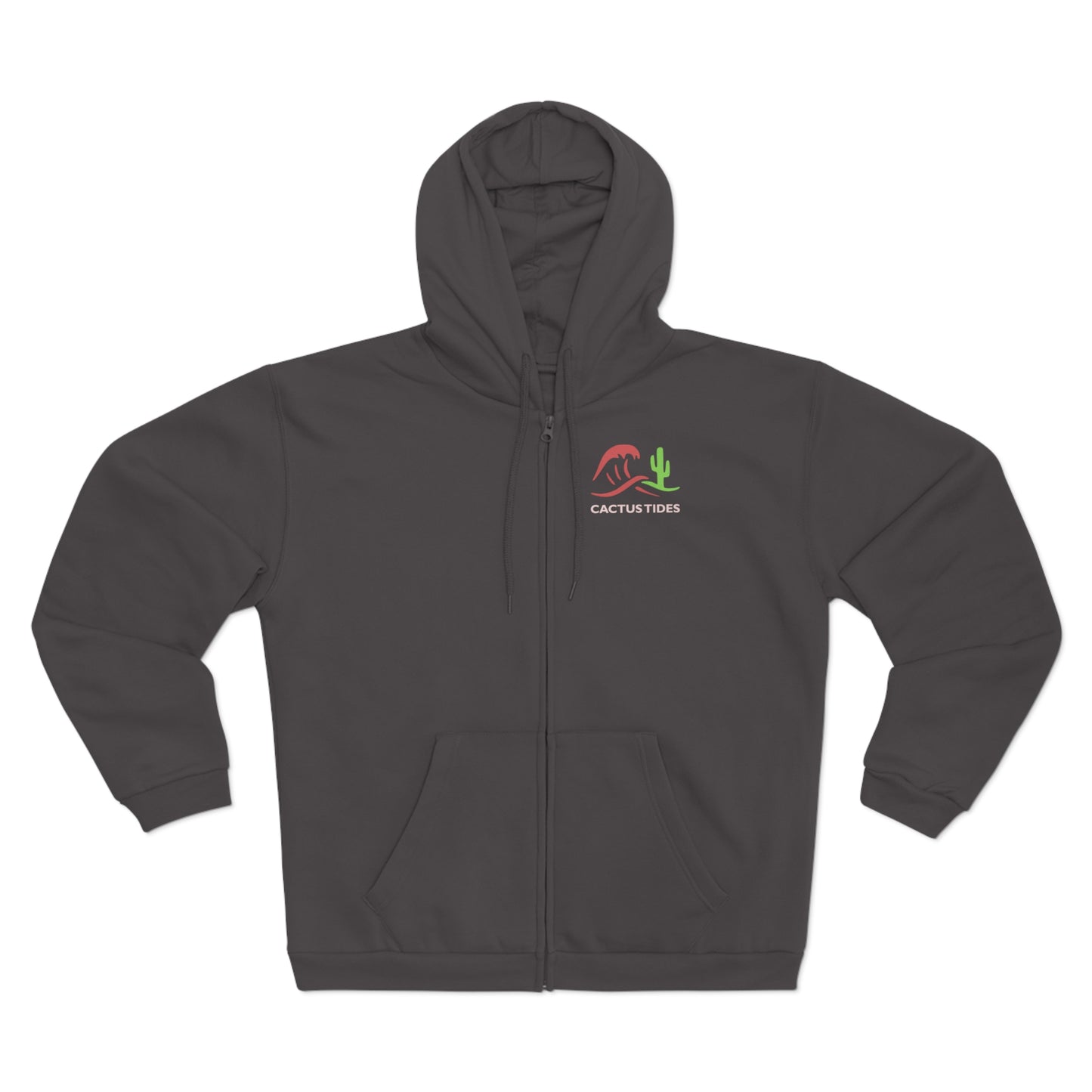 Cactus Tides Zip-Up Hoodie