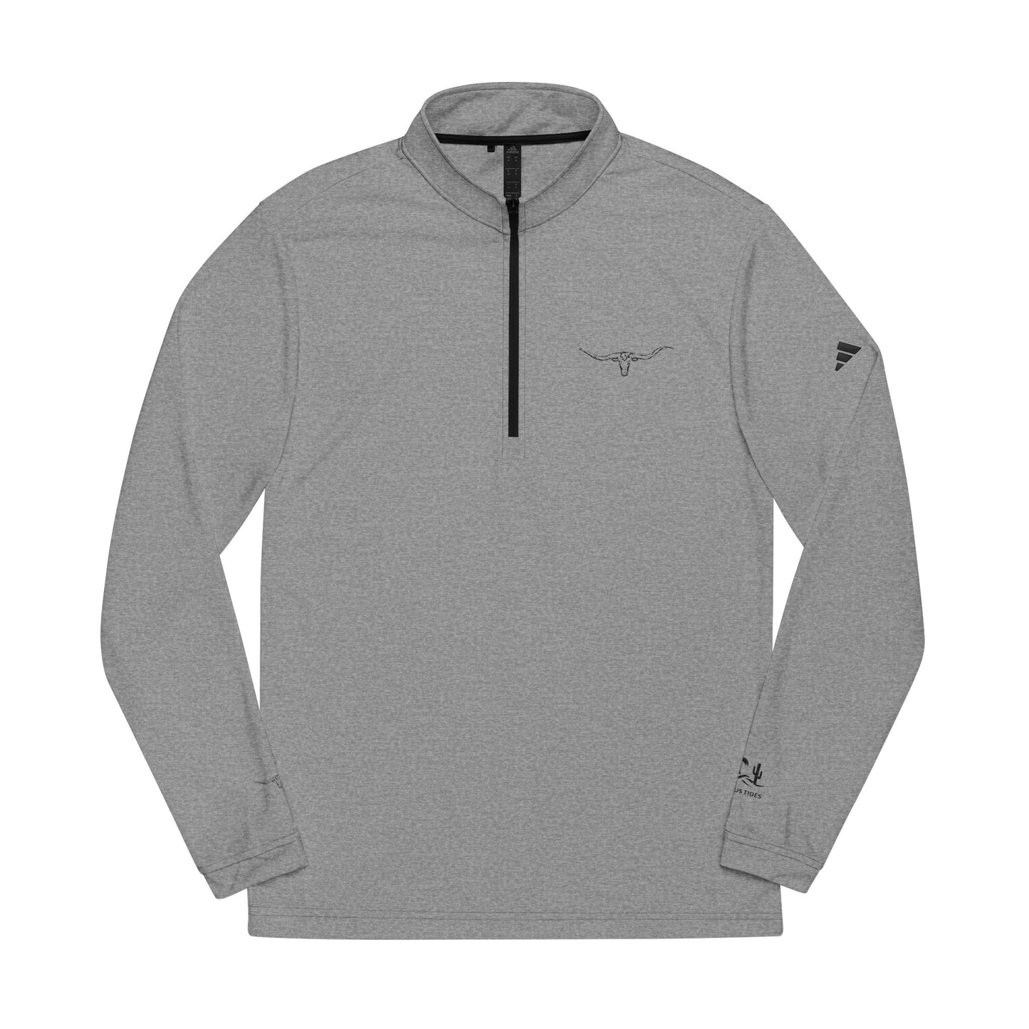 Texas Longhorn adidas® Quarter-Zip Pullover - Stylish Performance Layer