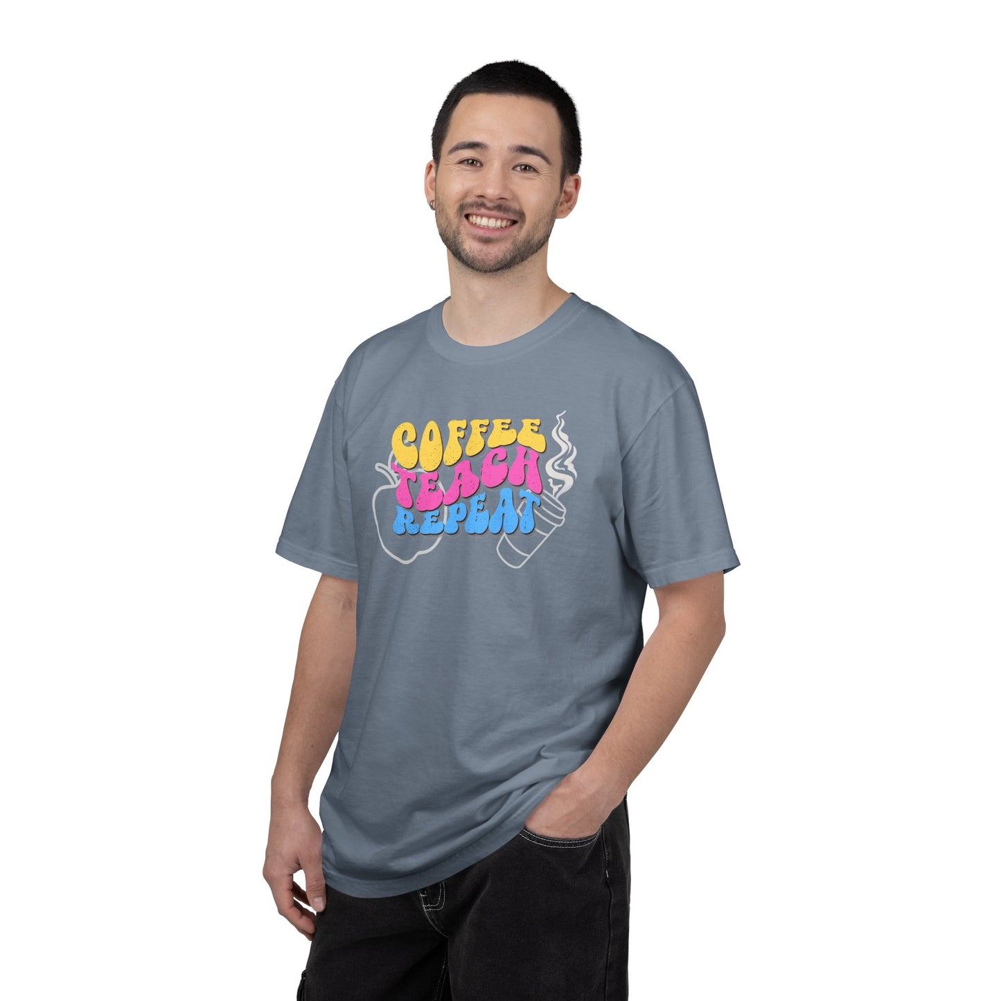 Coffee Teach Repeat T-Shirt