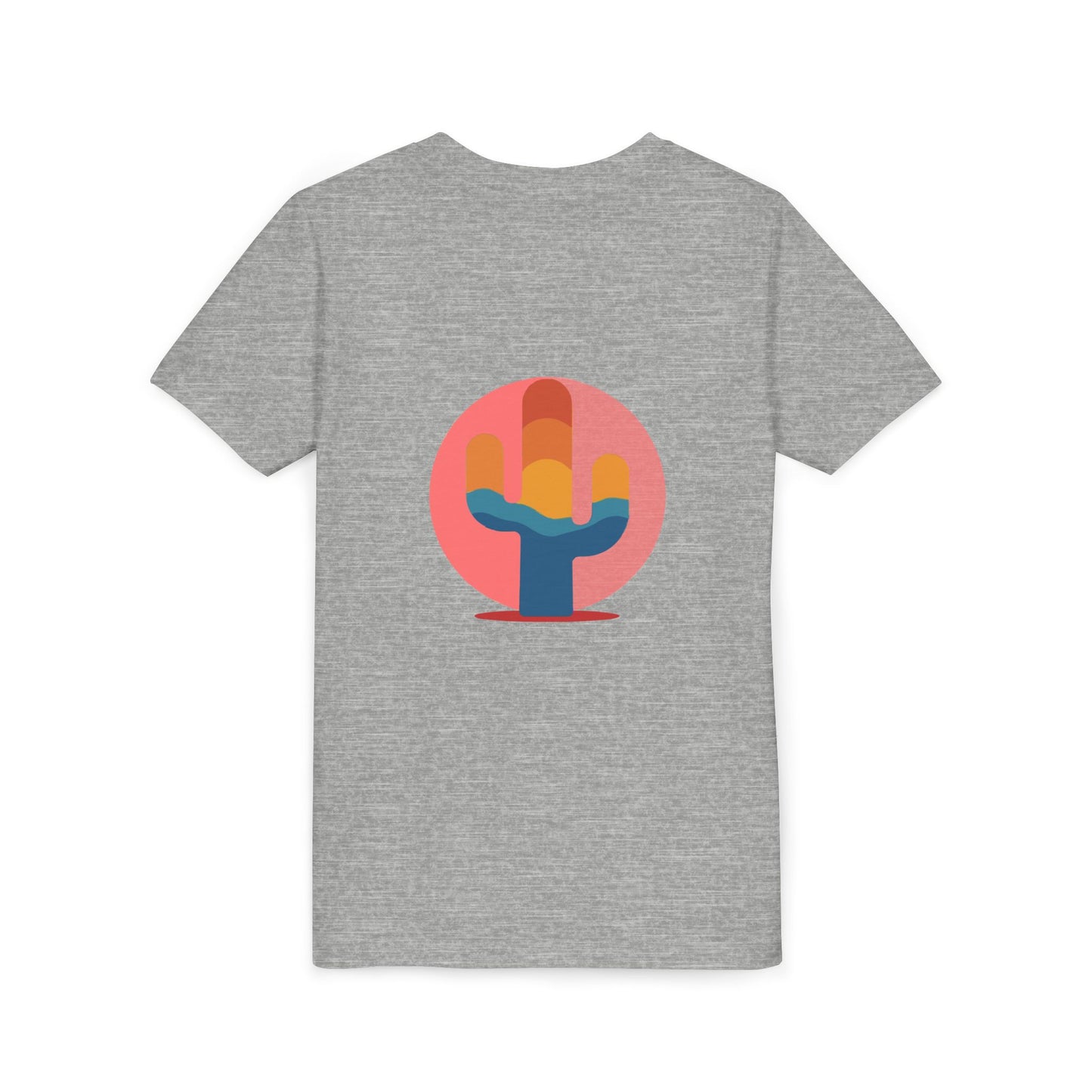 Colorful Cactus Tides Mash Up Dreamy Youth Tee
