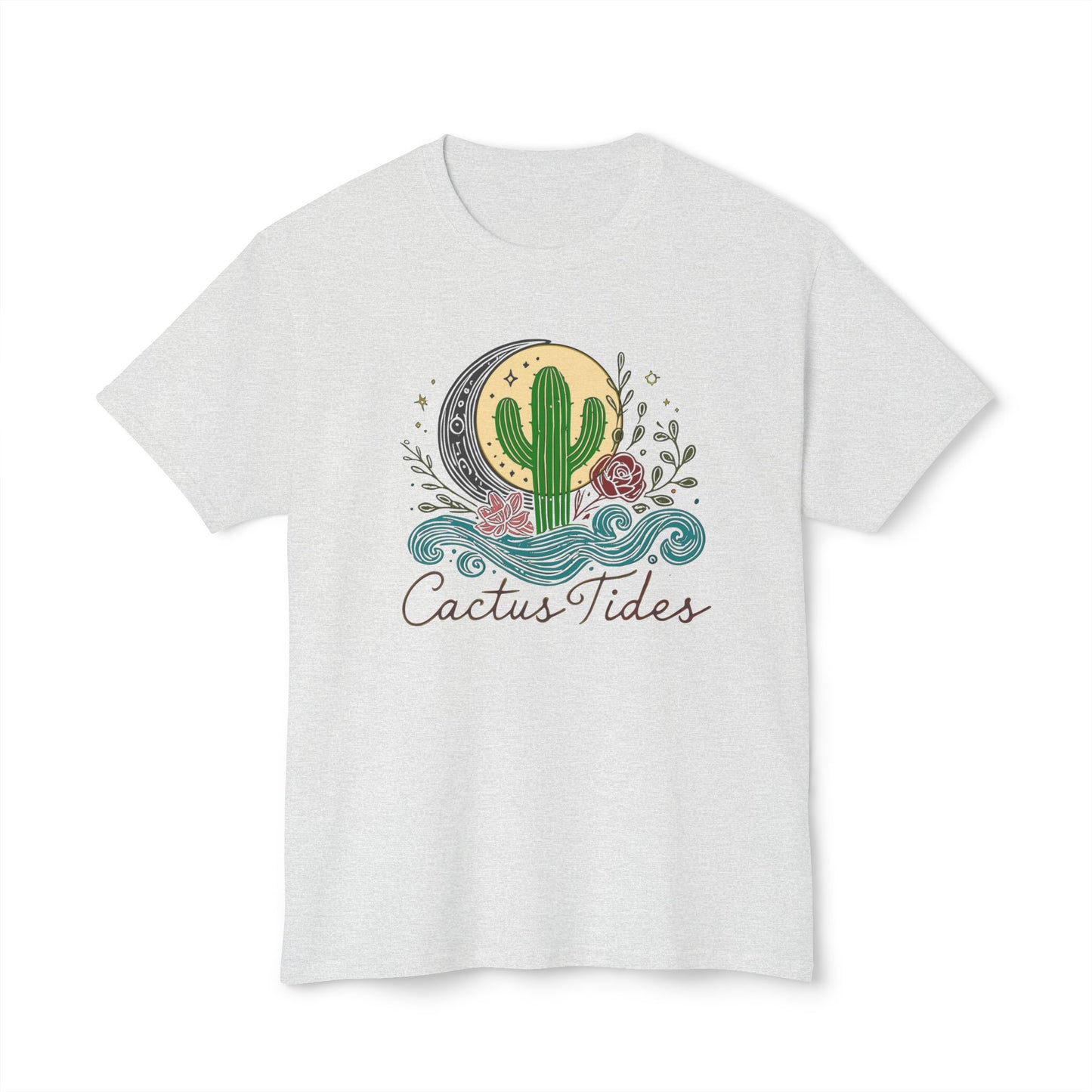 Cactus Tides T-Shirt — Coastal Desert Graphic Tee