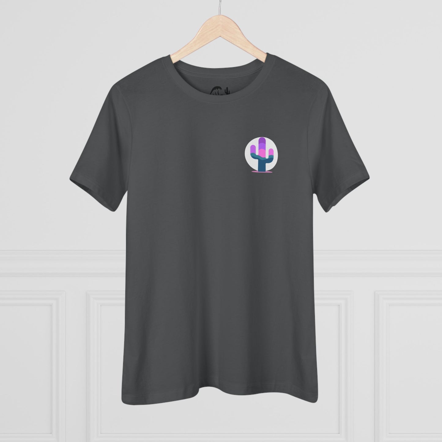 Sunset Cactus Logo- Women's Tee