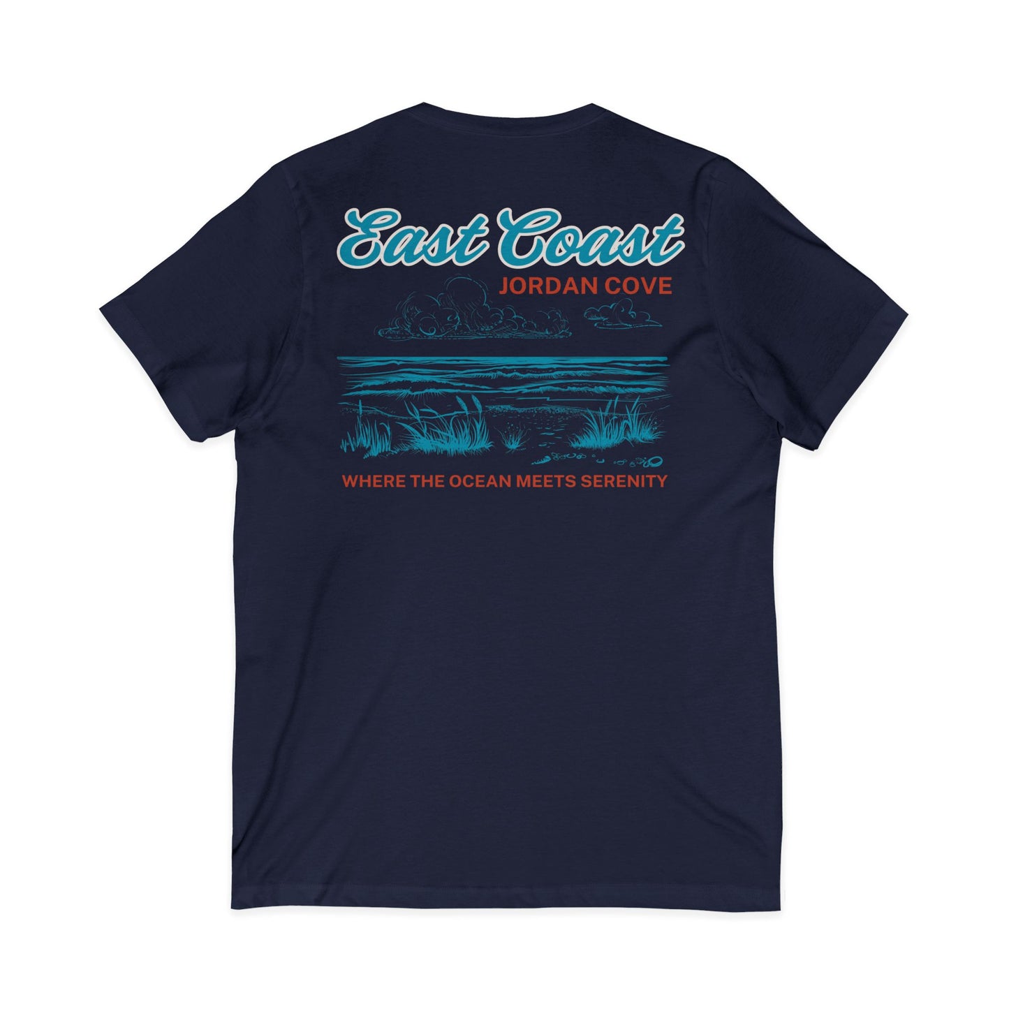 East Coast Jordan Cove V‑Neck Tee
