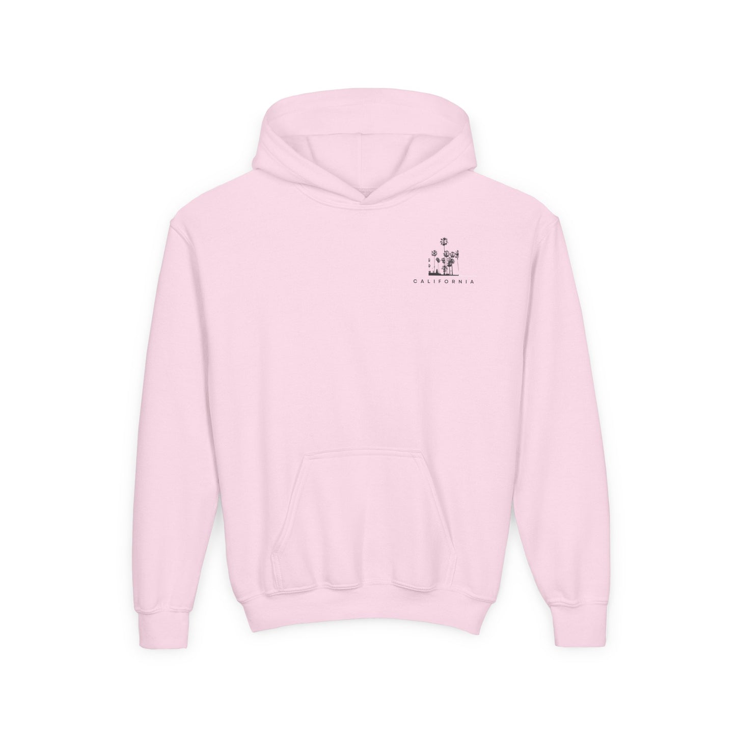 California Palm Graphic Hoodie — Youth Hooded Sweatshirt