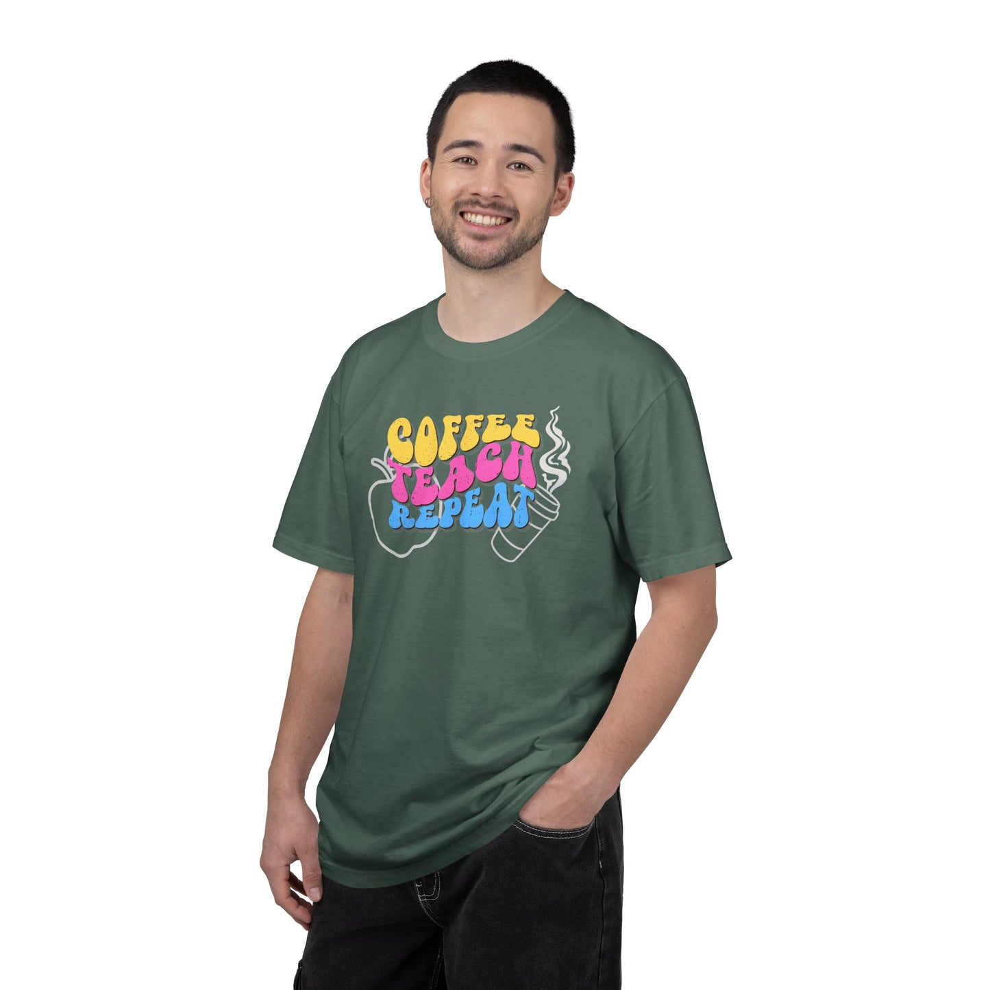 Coffee Teach Repeat T-Shirt