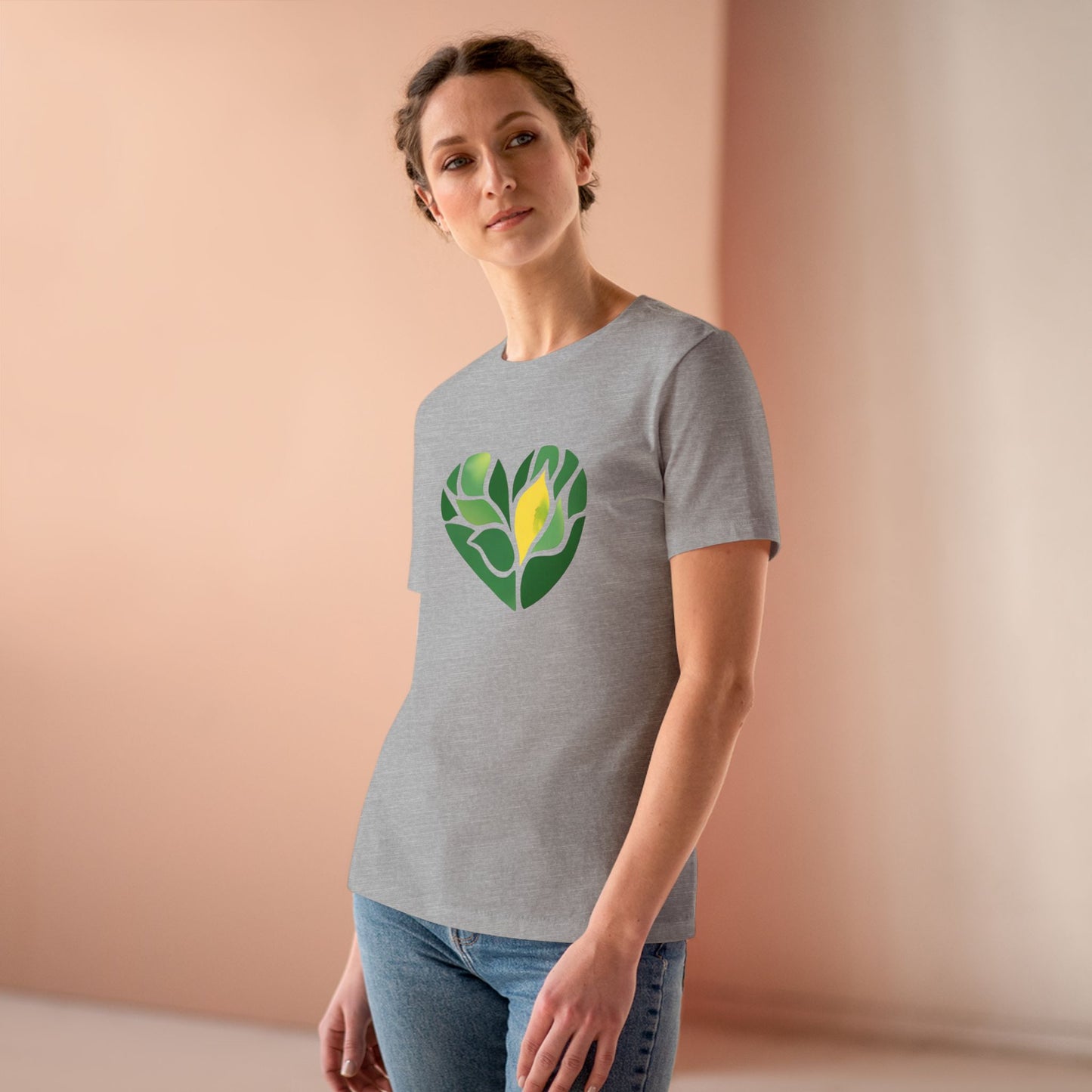 Watercolor Succulent Love Women's Tee
