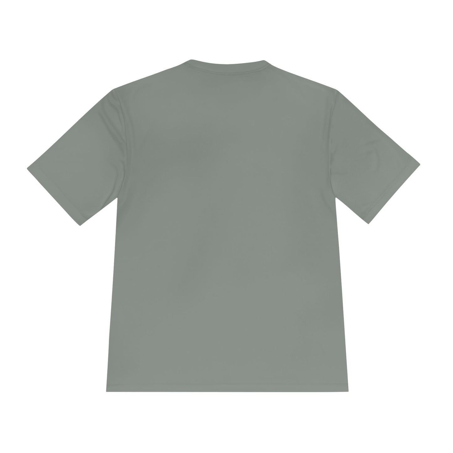 Baseball Shield Performance Tee — Split Team Logo Moisture-Wicking Shirt