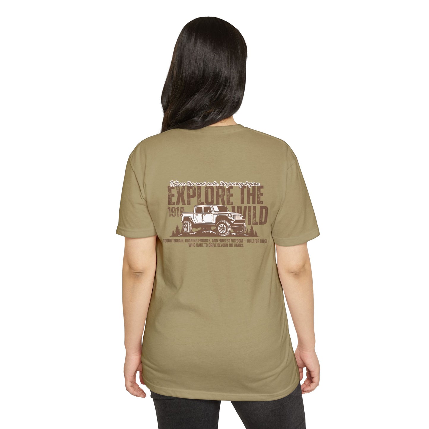 Explore The Wild Jeep T-Shirt — Adventure Off-Road Graphic Tee