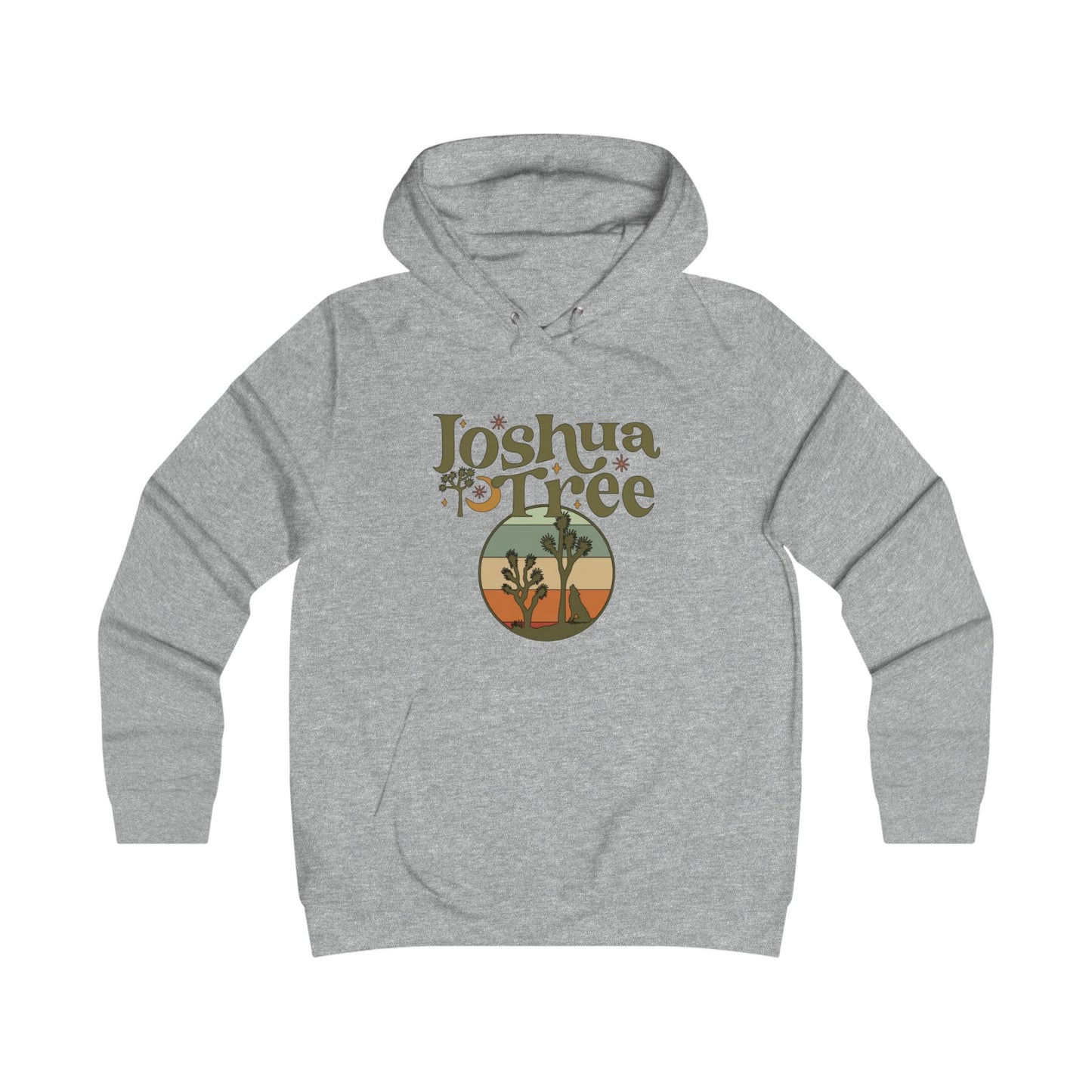 Joshua Tree Vintage Graphic Hoodie — Retro Desert Palm Sweatshirt