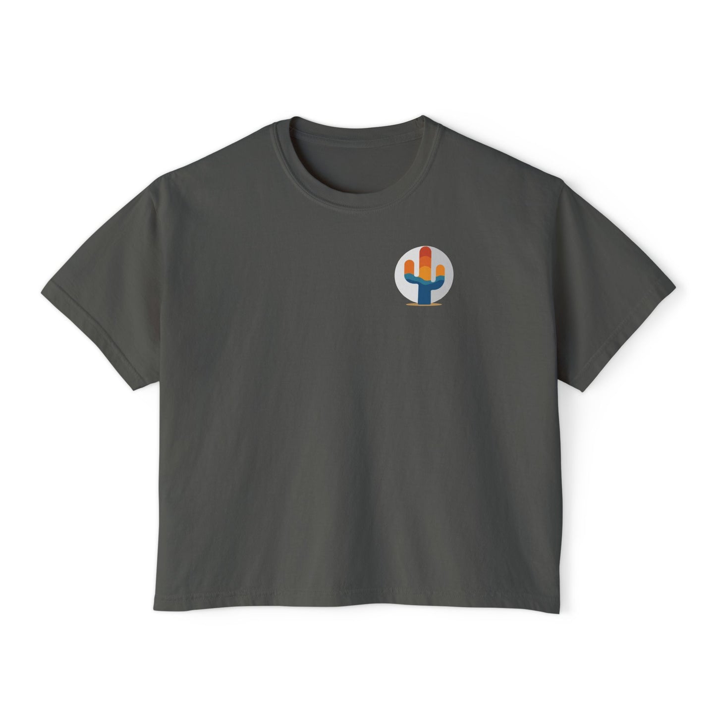 Cactus Tides Mash Up Boxy Tee