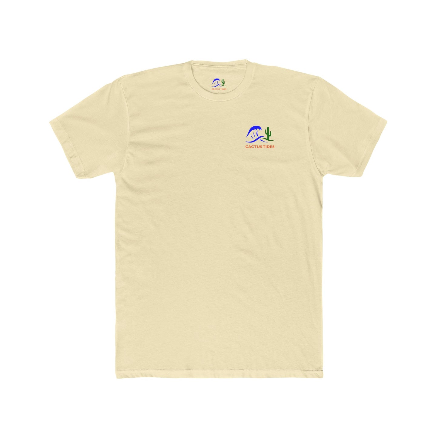 Cactus Tides Unisex Cotton Crew Tee