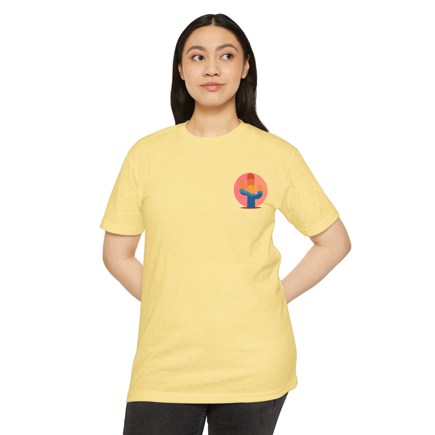 Cactus Sunset T-Shirt — Retro Desert Graphic Tee
