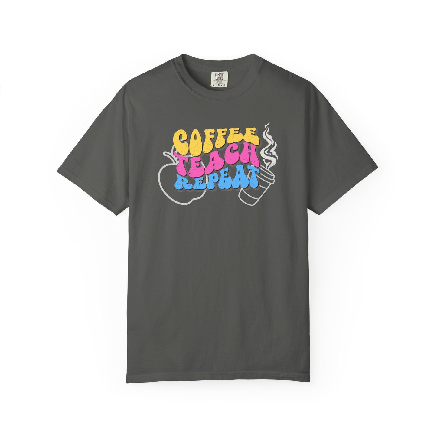 Coffee Teach Repeat T-Shirt