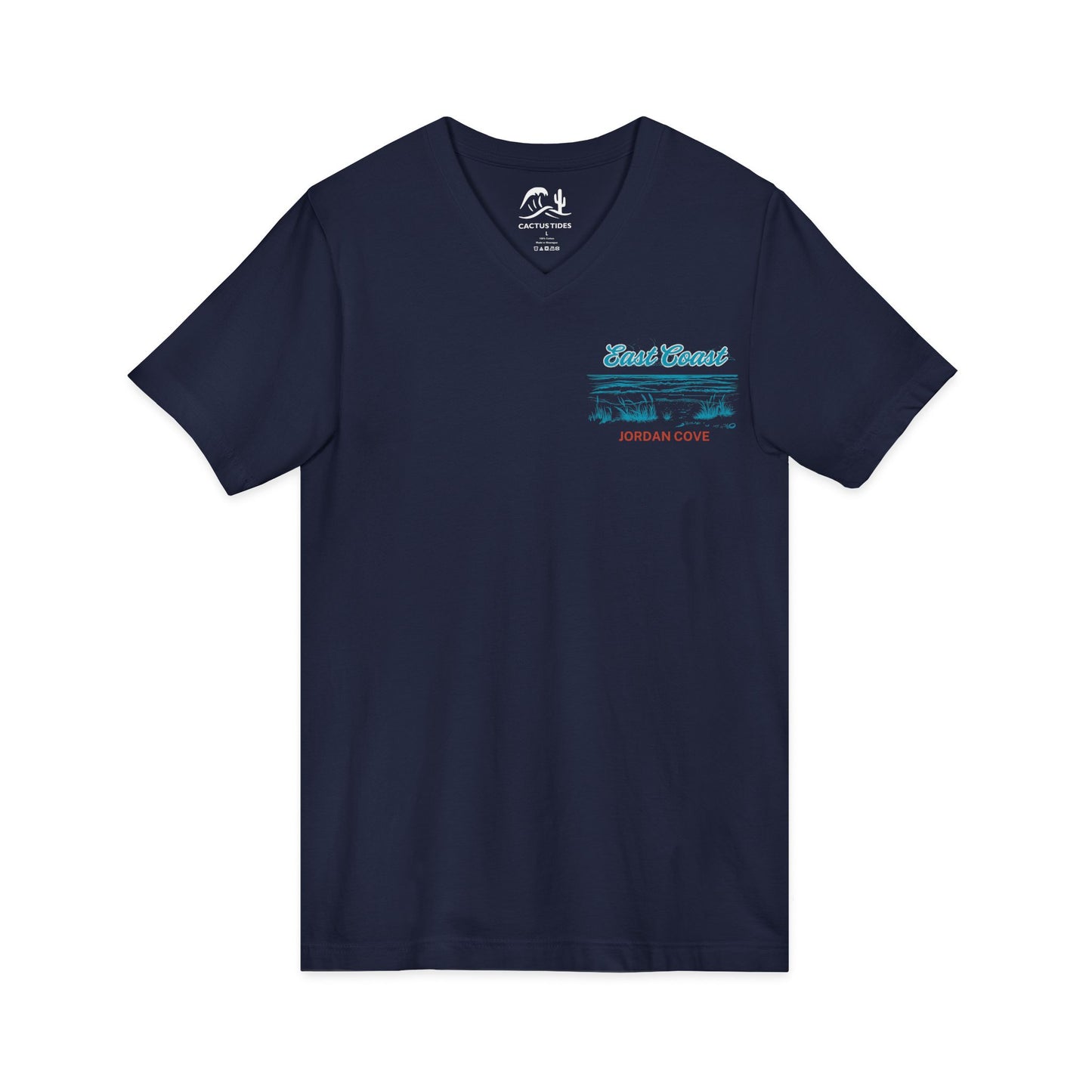 East Coast Jordan Cove V‑Neck Tee
