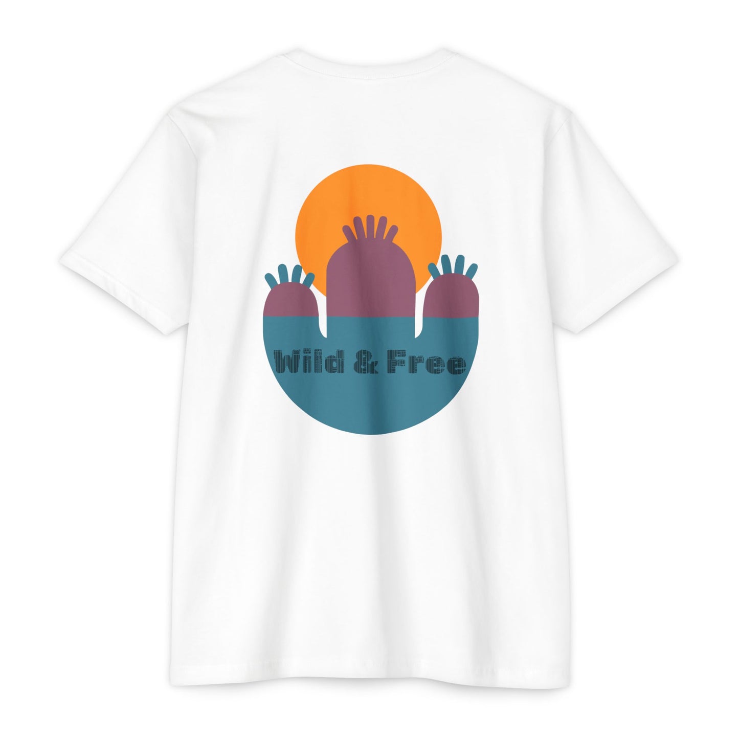 Wild & Free Cactus T-Shirt — Retro Desert Graphic Tee