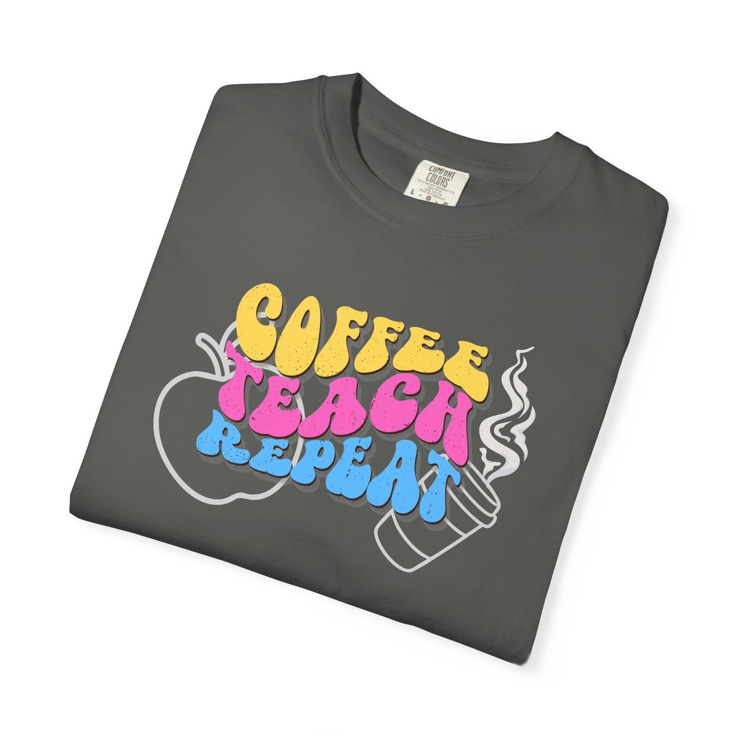 Coffee Teach Repeat T-Shirt