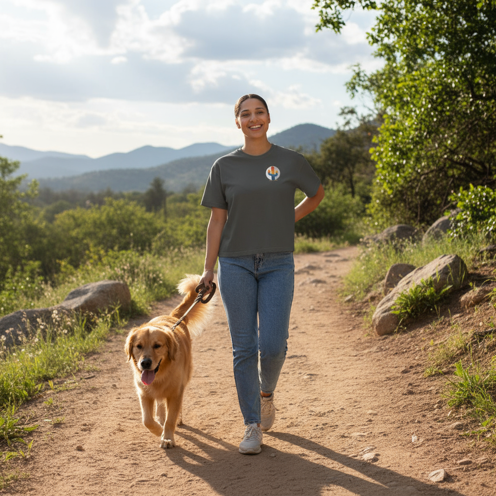 Cactus Tides Mash Up Boxy Tee