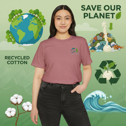 Cactus Tides Eco-Friendly Unisex T-Shirt