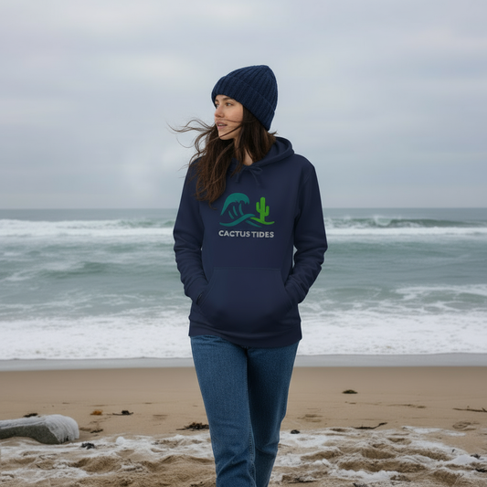 Cactus Tides Adidas Unisex Fleece Hoodie