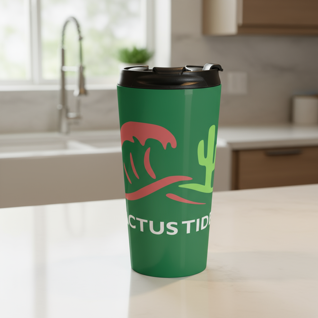 Cactus Travel Mug | Eco-Friendly Coffee Cup