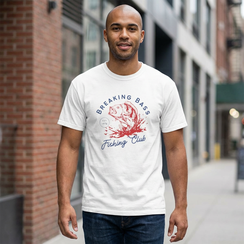 Breaking Bass Fishing Club Graphic Tee