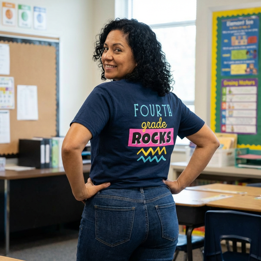 Fourth Grade Rocks T-Shirt