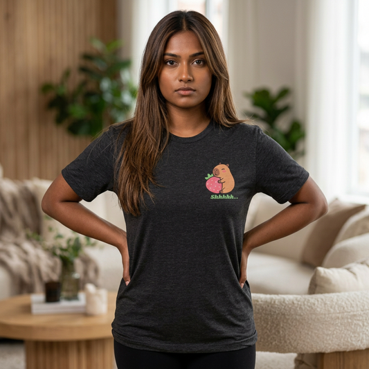 Strawberry Capybara Tee