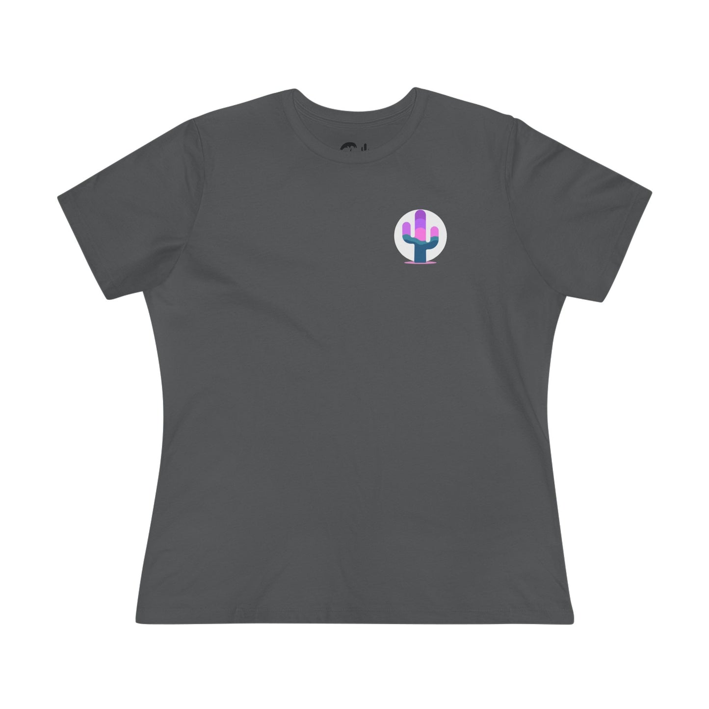 Sunset Cactus Logo- Women's Tee