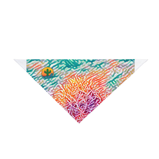 Vibrant Pet Bandana for Stylish Dogs, Cute Dog Accessory, Colorful Puppy Scarf, Holiday Gift for Pet Lovers, Fun Outdoor Wear